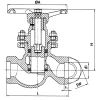 Steel KLINGER KVSn Piston valve  | KP-175